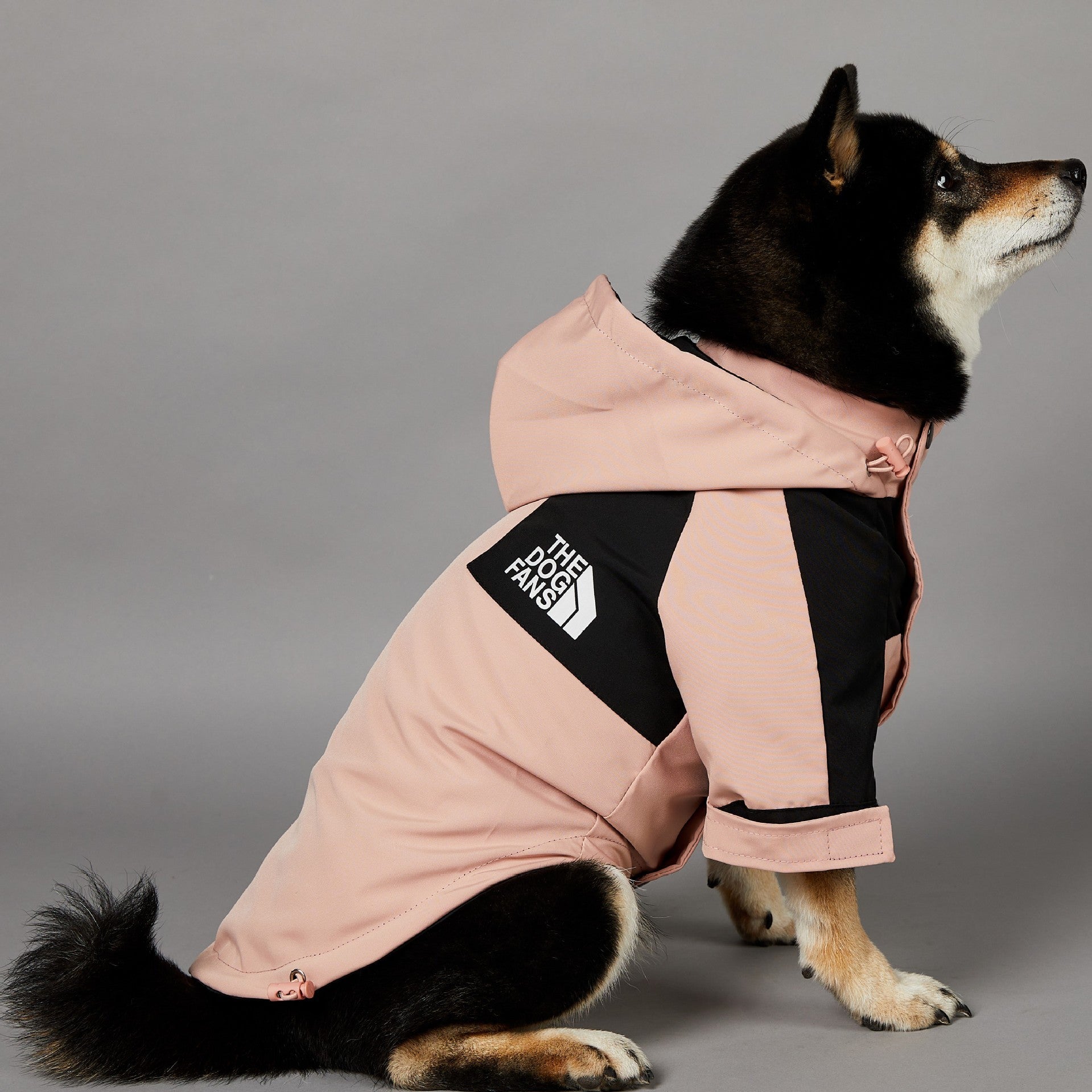 The Dog Fans Regenjacke in Pink